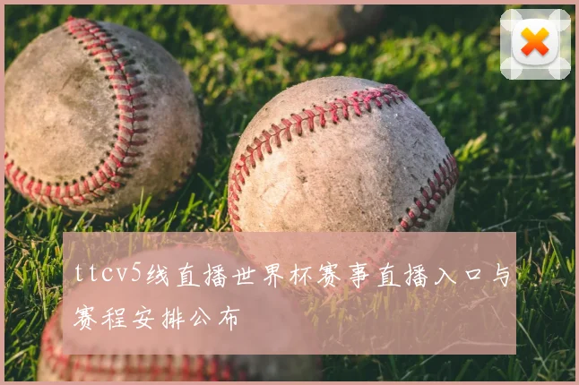 ttcv5线直播世界杯赛事直播入口与赛程安排公布
